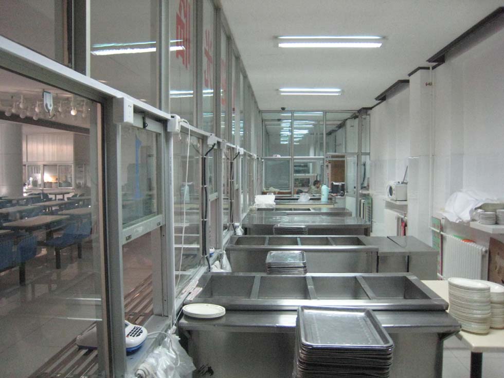 上海望京某大厦食堂监控